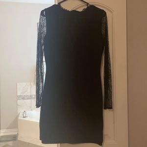 Zara Lace Sleeve Dress